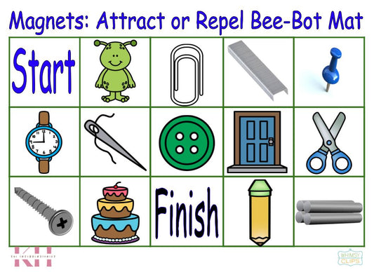 Magnet: Attract or Repel Bee-Bot Mat