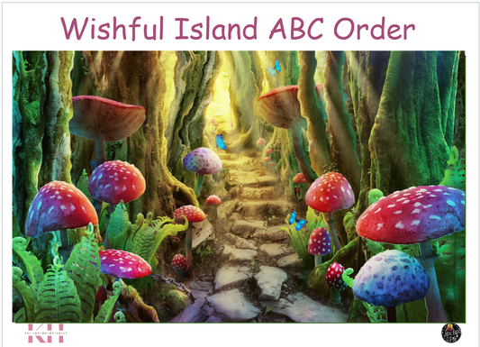 Wishful Island ABC Order Coding Critter Mat