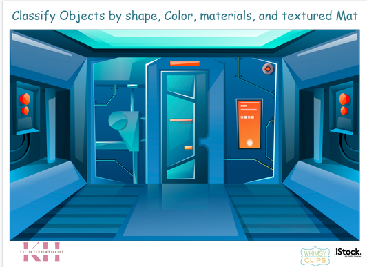 Classify Objects by shpae, Color, Materials, and Texture Mat