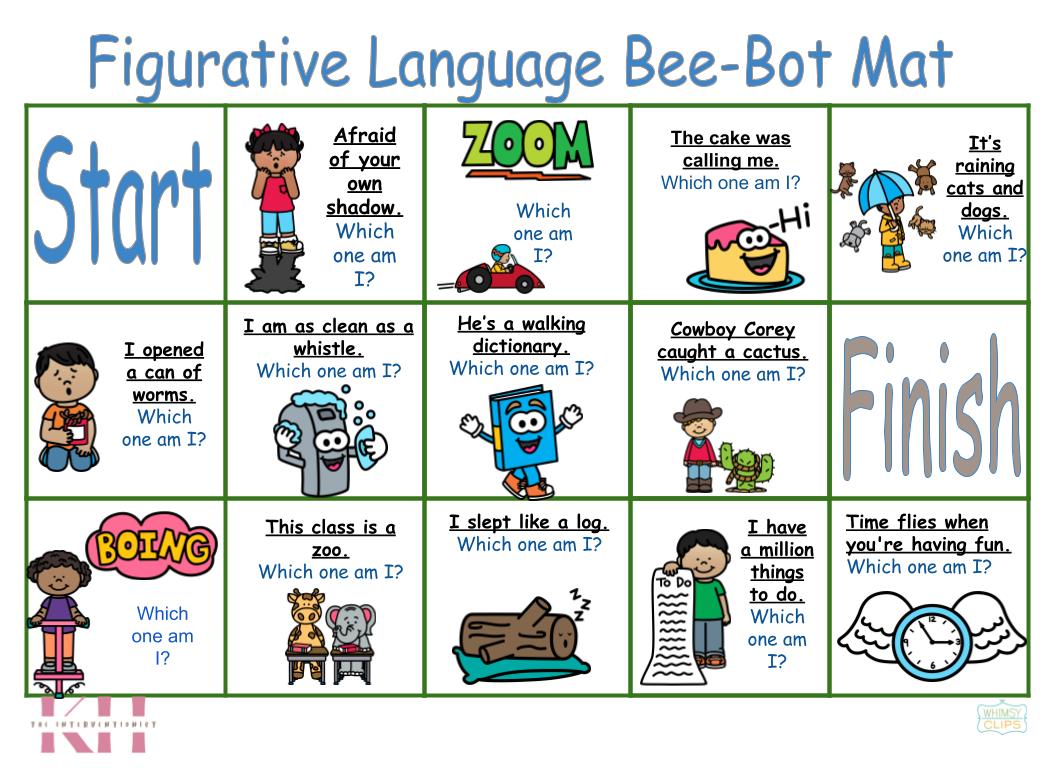 Figurative Language Bee-Bot mat