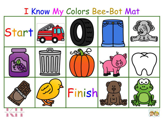 Colors Bee-Bot mat