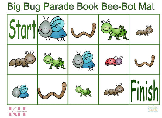 Big Bug Parade Bee-Bot Mat